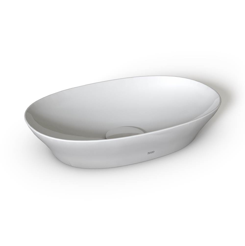 Henry Kitchen and BathTOTOToto® Kiwami® Oval 16 Inch Vessel Bathroom Sink With Cefiontect®, Clean Matte