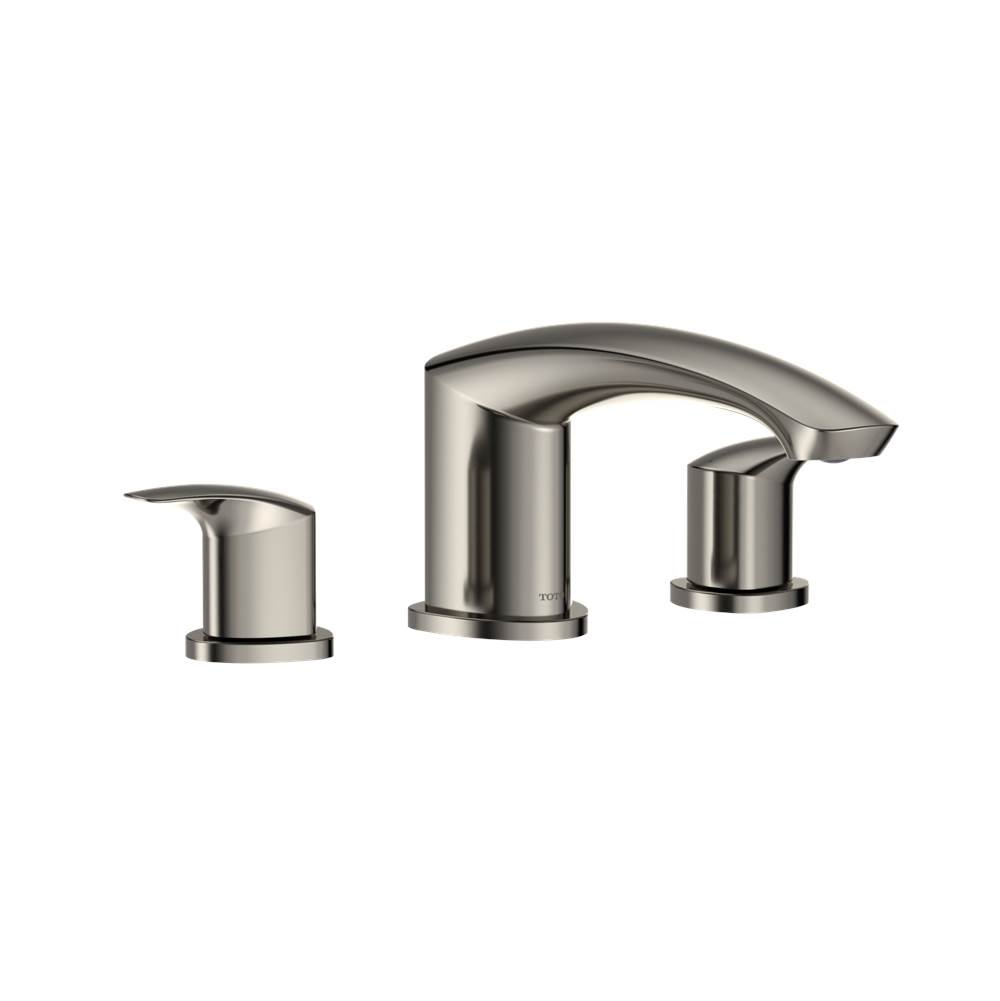 Henry Kitchen and BathTOTOToto® Gm Two-Handle Deck-Mount Roman Tub Filler Trim, Polished Nickel
