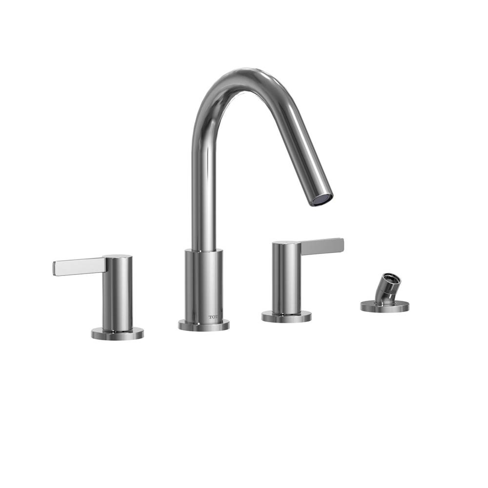 TOTO  Roman Tub Faucets With Hand Showers item TBG11202UA#CP