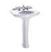 Toto - LPT642#01 - Complete Pedestal Bathroom Sinks