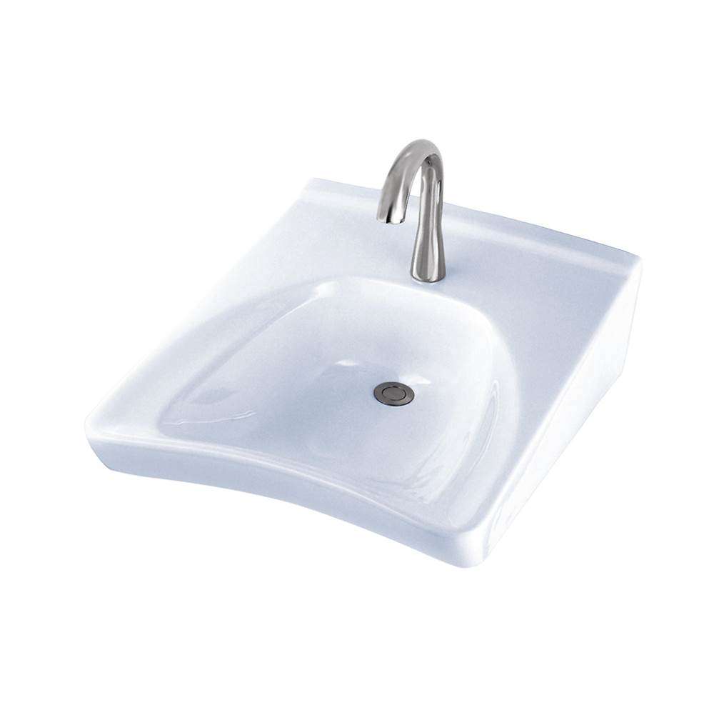 Henry Kitchen and BathTOTO11'' Ctr Wall Mt Hdcp Lavatory Cotton