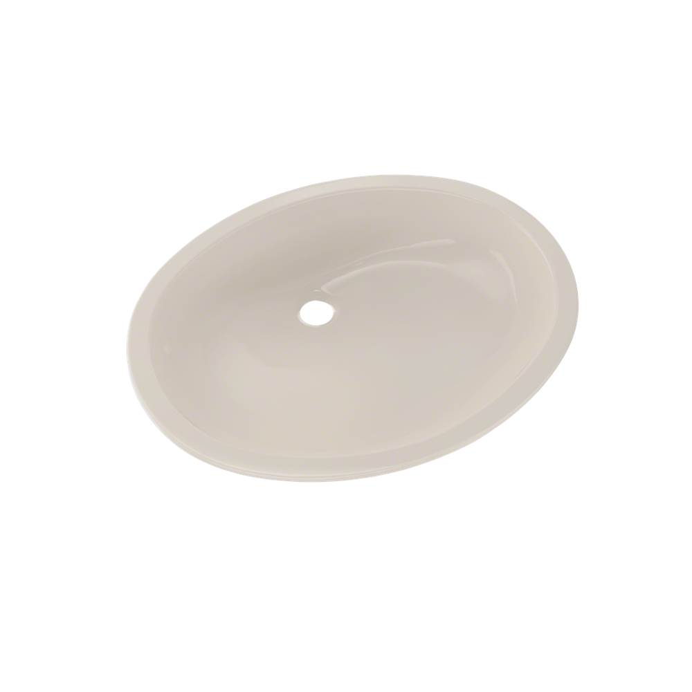 Henry Kitchen and BathTOTOToto® Dantesca® Oval Undermount Bathroom Sink With Cefiontect, Sedona Beige