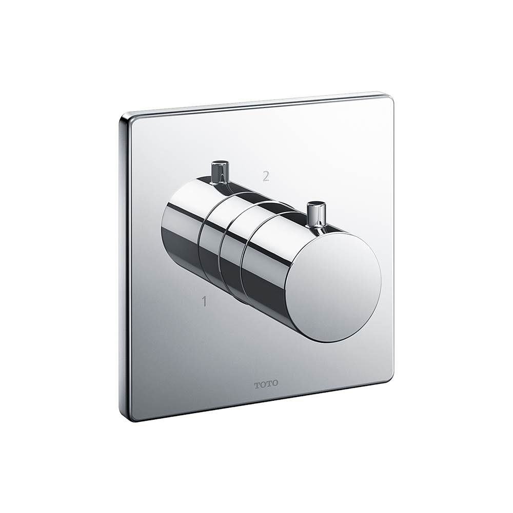 Henry Kitchen and BathTOTOToto® Square Three-Way Diverter Shower Trim, Polished Chrome