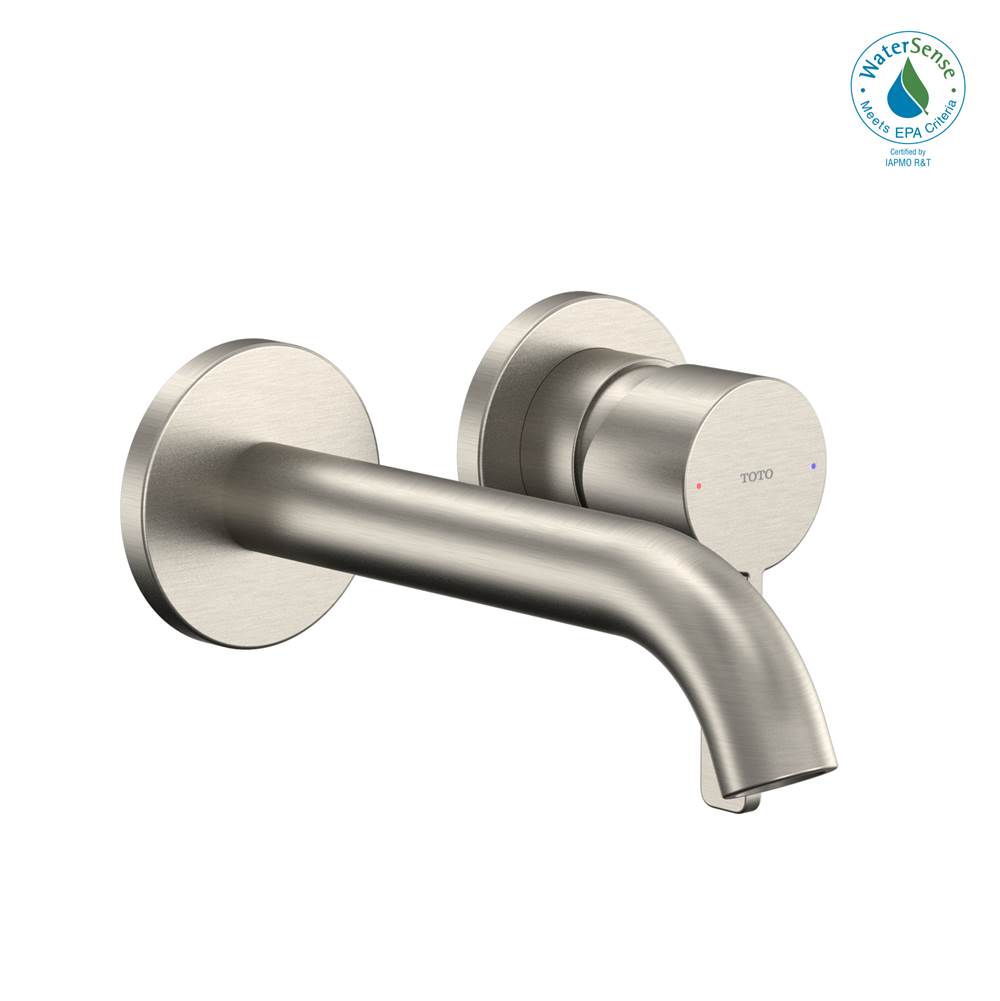 Henry Kitchen and BathTOTOToto® Gf 1.2 Gpm Wall-Mount Single-Handle Bathroom Faucet With Comfort Glide Technology, Brushed Nickel