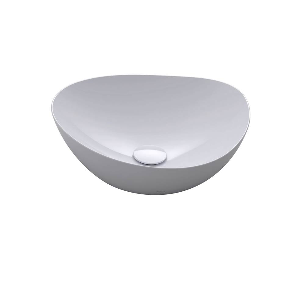 Henry Kitchen and BathTOTOToto® Kiwami® Asymmetrical Vessel Bathroom Sink With Cefitontect®, Clean Matte