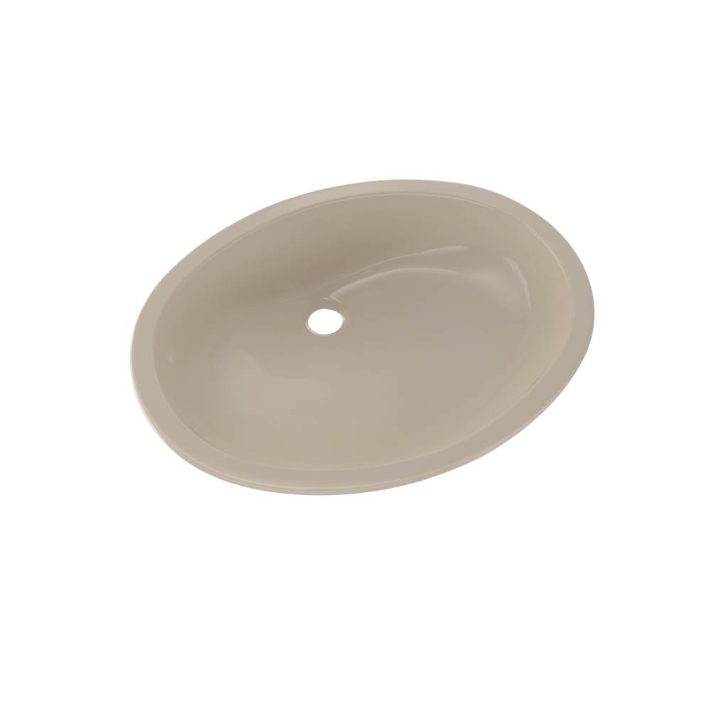 Henry Kitchen and BathTOTOToto® Dantesca® Oval Undermount Bathroom Sink With Cefiontect, Bone