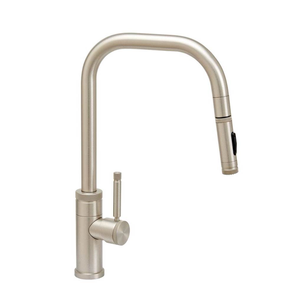 Henry Kitchen and BathWaterstoneWaterstone Fulton Industrial PLP Pulldown Faucet - Angled Spout - Toggle Sprayer