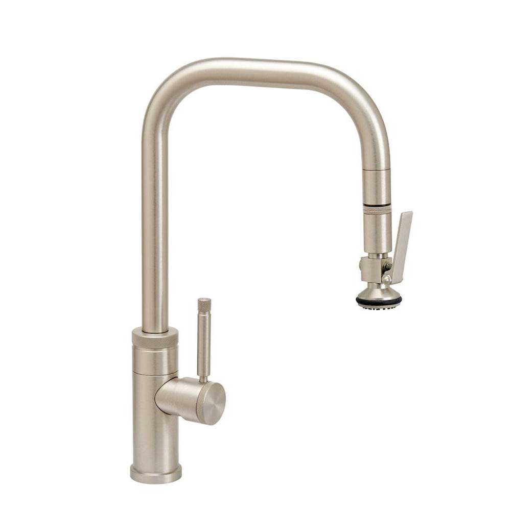Henry Kitchen and BathWaterstoneWaterstone Fulton Industrial PLP Pulldown Faucet - Lever Sprayer