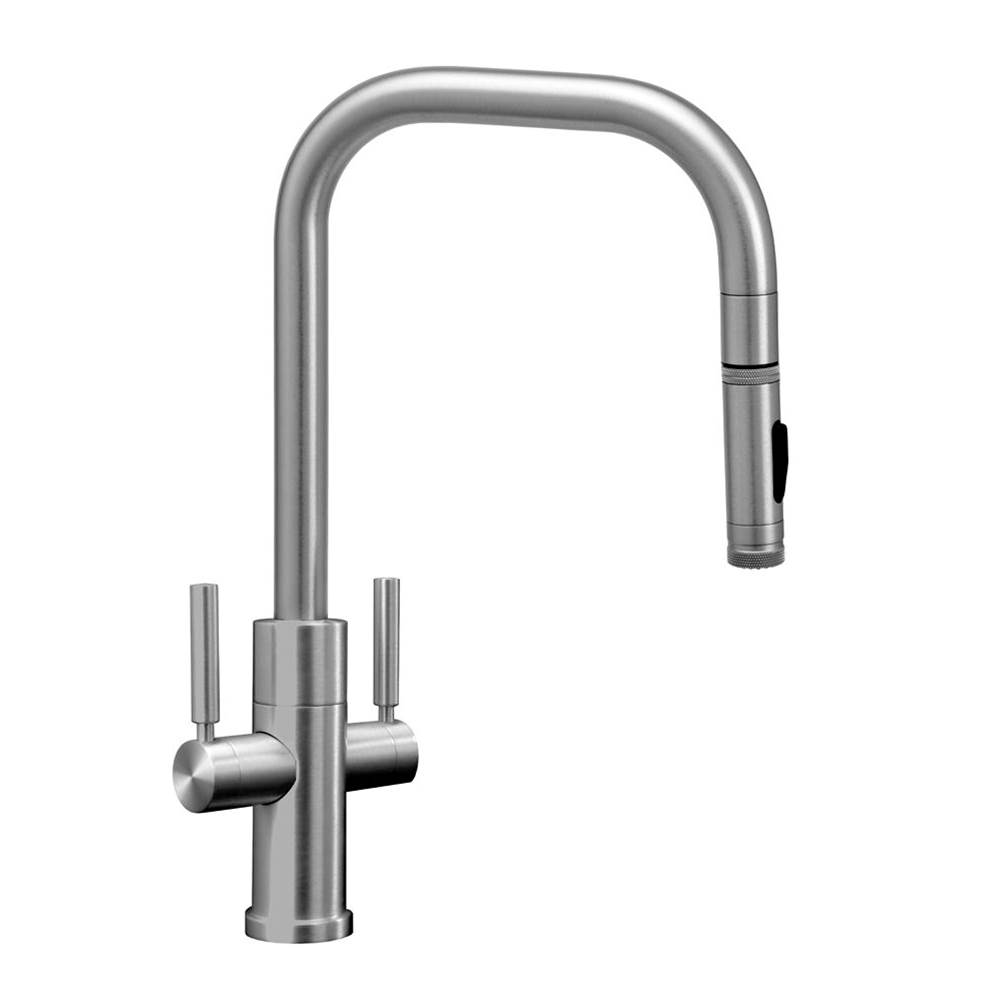 Henry Kitchen and BathWaterstoneFulton Modern 2 Handle Plp Pulldown Faucet - Toggle Sprayer