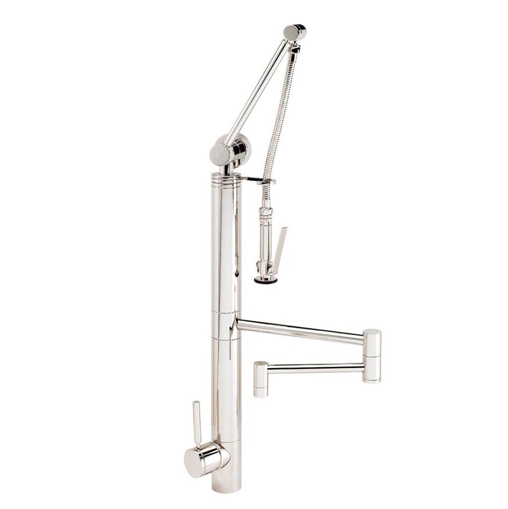 Henry Kitchen and BathWaterstoneWaterstone Contemporary Gantry Pulldown Faucet - 18'' Articulated Spout