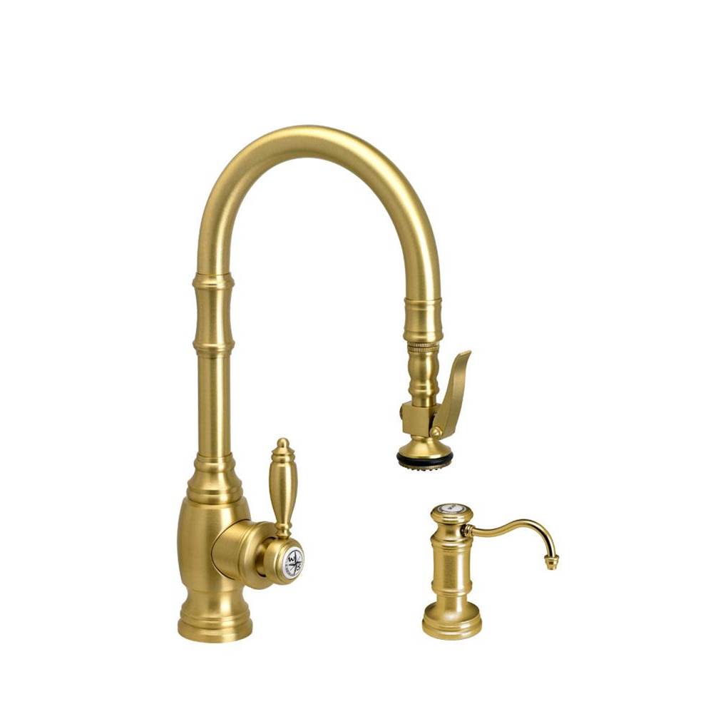 Henry Kitchen and BathWaterstoneWaterstone Traditional Prep Size PLP Pulldown Faucet - 2pc. Suite