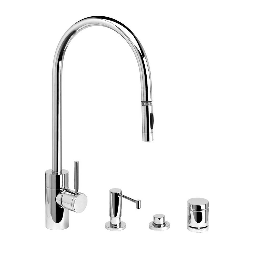 Waterstone Pull Down Faucet Kitchen Faucets item 5300-4-BLN