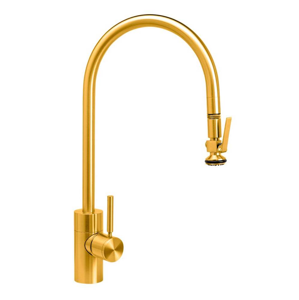 Henry Kitchen and BathWaterstoneWaterstone Contemporary Extended Reach PLP Pulldown Faucet - Lever Sprayer