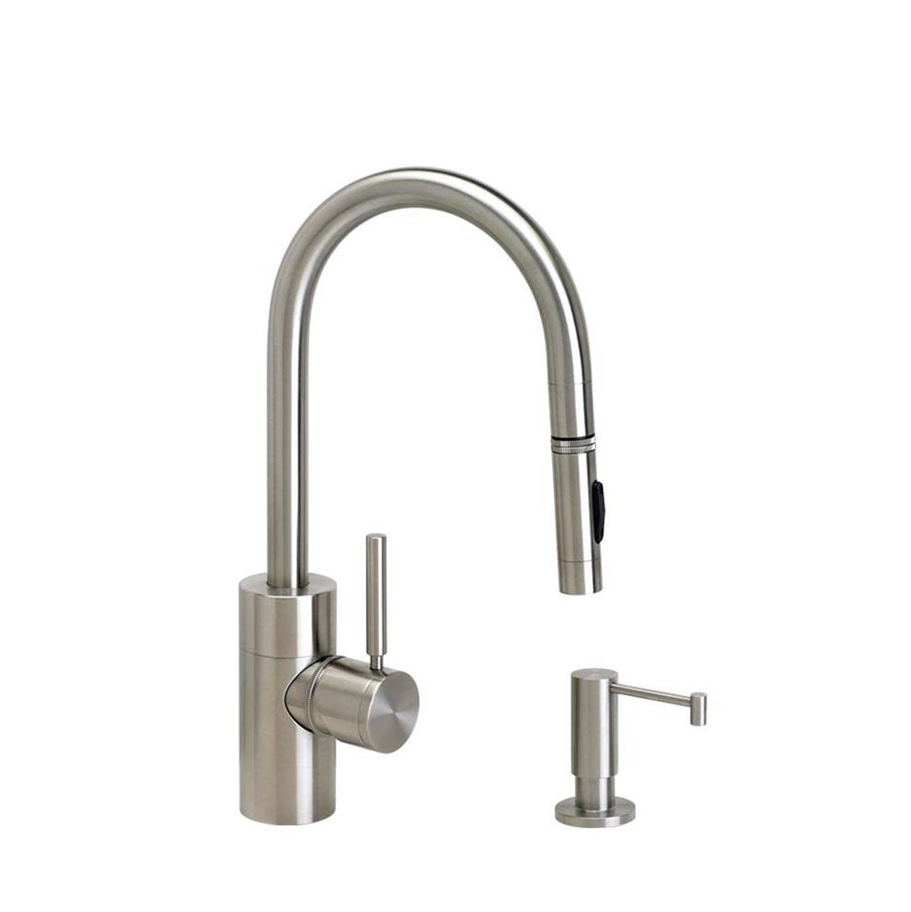 Waterstone Pull Down Bar Faucets Bar Sink Faucets item 5900-2-AP