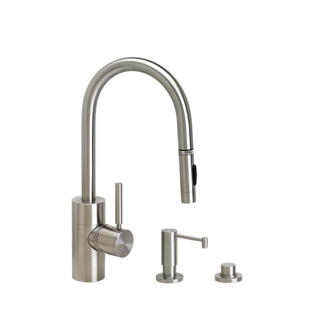 Waterstone Pull Down Bar Faucets Bar Sink Faucets item 5900-3-MAB