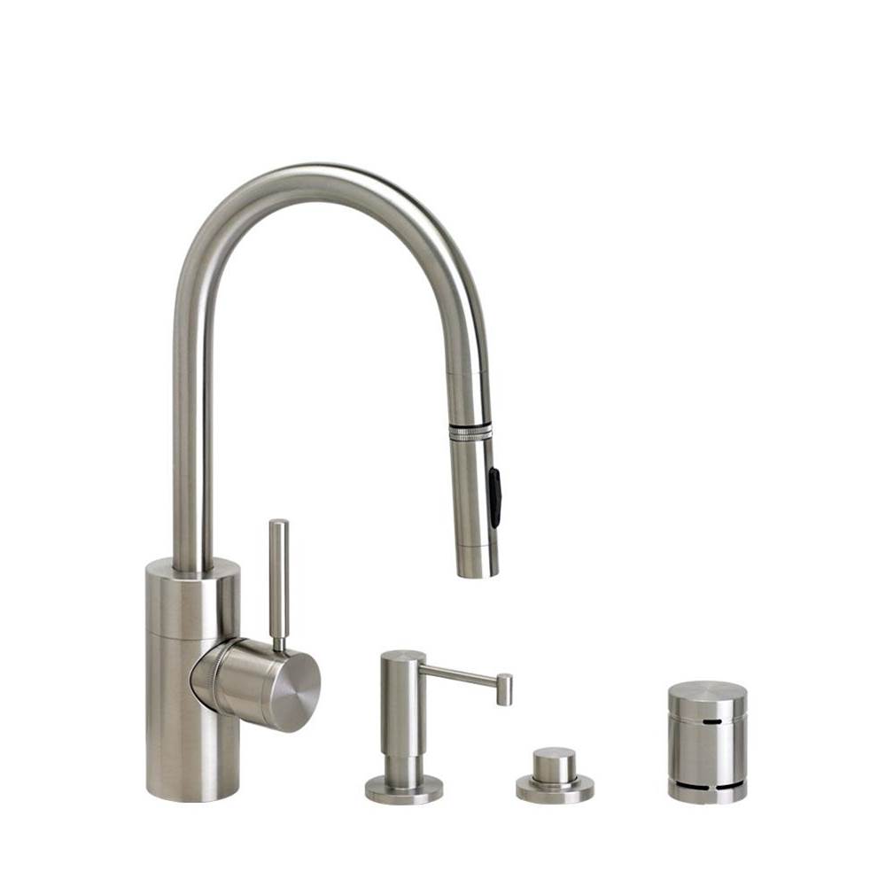 Waterstone Pull Down Bar Faucets Bar Sink Faucets item 5900-4-AC