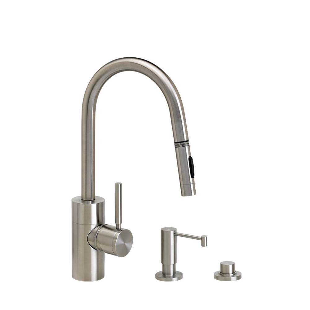 Waterstone Pull Down Bar Faucets Bar Sink Faucets item 5910-3-AB