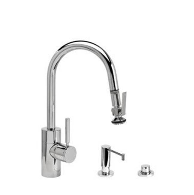 Waterstone Pull Down Bar Faucets Bar Sink Faucets item 5940-3-AP
