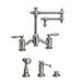 Waterstone - 6100-12-3-MAC - Bridge Kitchen Faucets