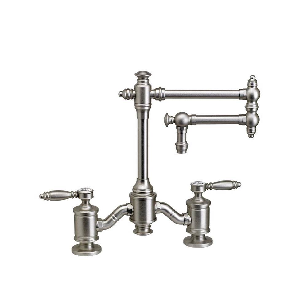 Henry Kitchen and BathWaterstoneWaterstone Towson Bridge Faucet - 18'' Articulated Spout - Lever Handles
