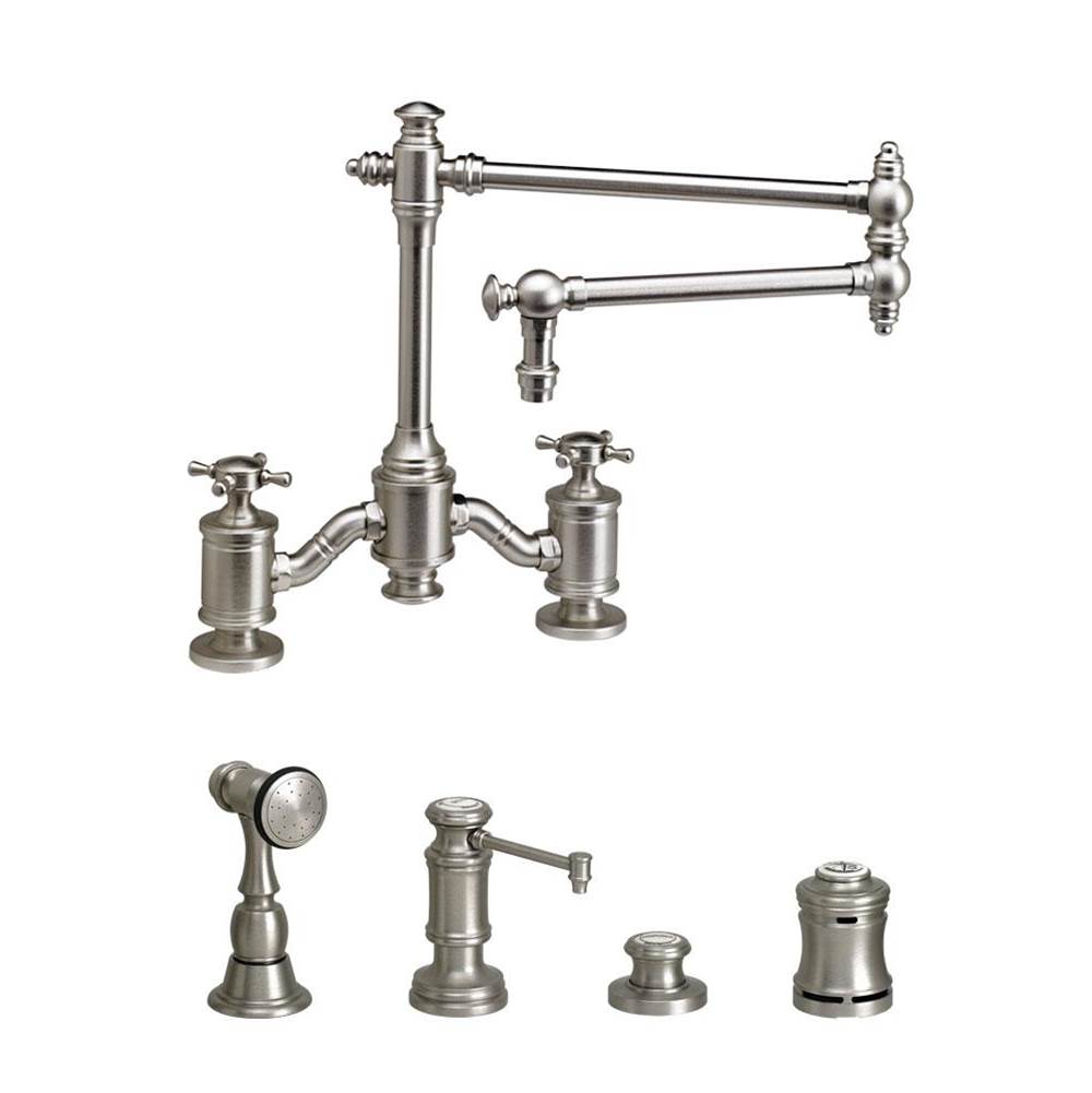 Waterstone Bridge Kitchen Faucets item 6150-18-4-AMB