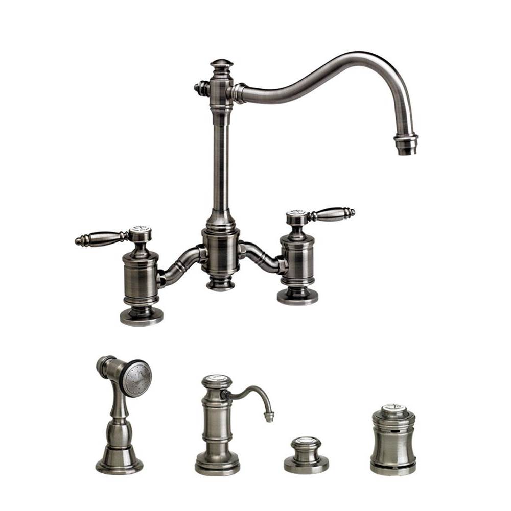 Waterstone Bridge Kitchen Faucets item 6200-4-BLN