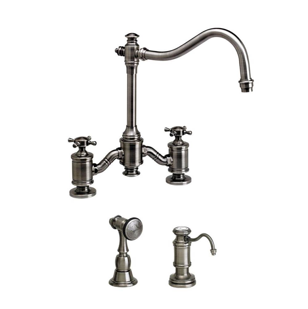 Waterstone Bridge Kitchen Faucets item 6250-2-MAC