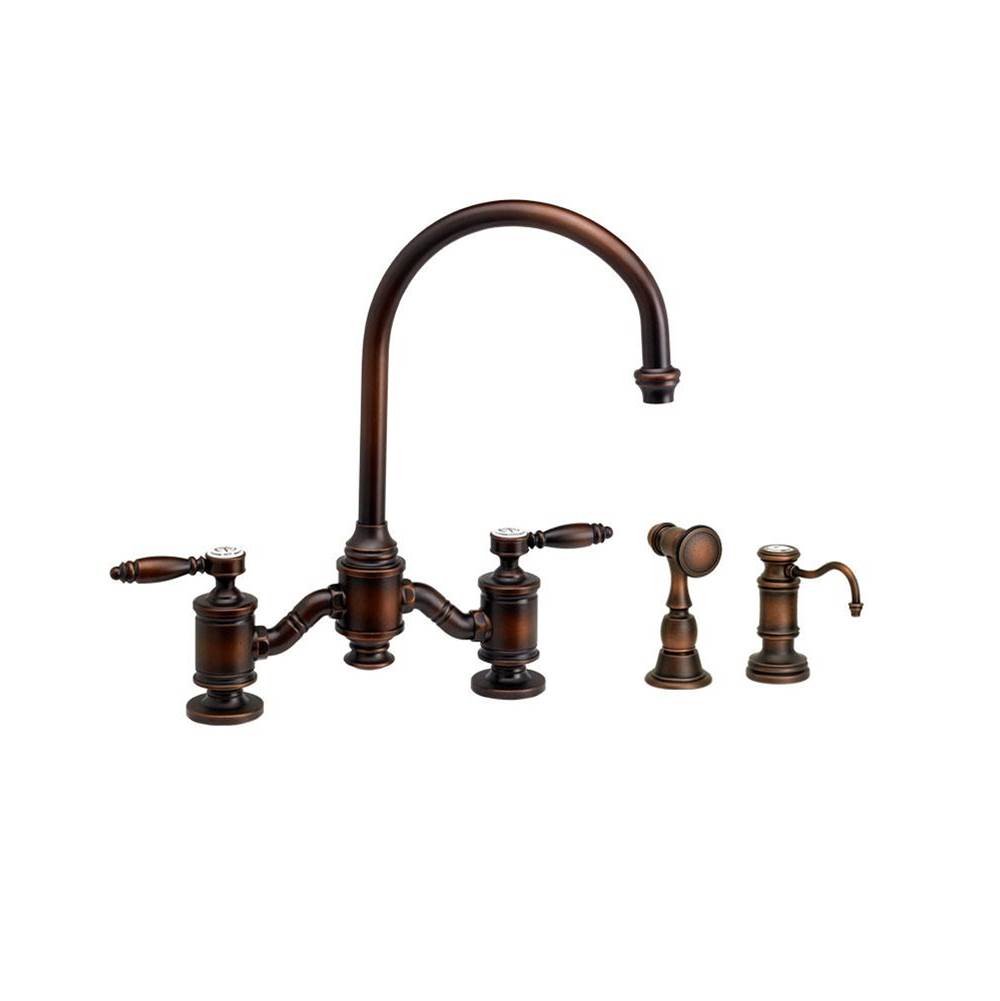 Waterstone Bridge Kitchen Faucets item 6300-2-SN