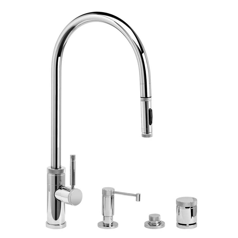 Waterstone Pull Down Faucet Kitchen Faucets item 9300-4-DAMB