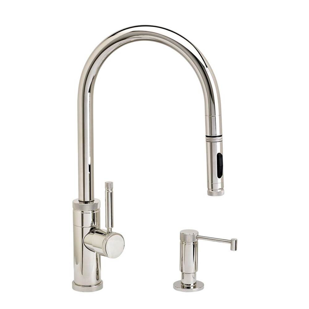 Henry Kitchen and BathWaterstoneWaterstone Industrial PLP Pulldown Faucet -Toggle Sprayer - 2pc. Suite