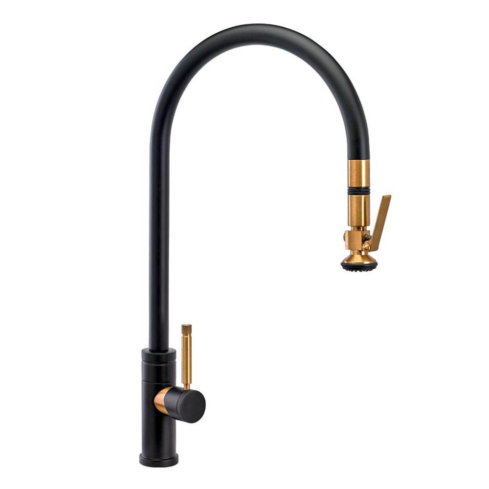 Henry Kitchen and BathWaterstoneWaterstone Industrial Extended Reach PLP Pulldown Faucet - Lever Sprayer