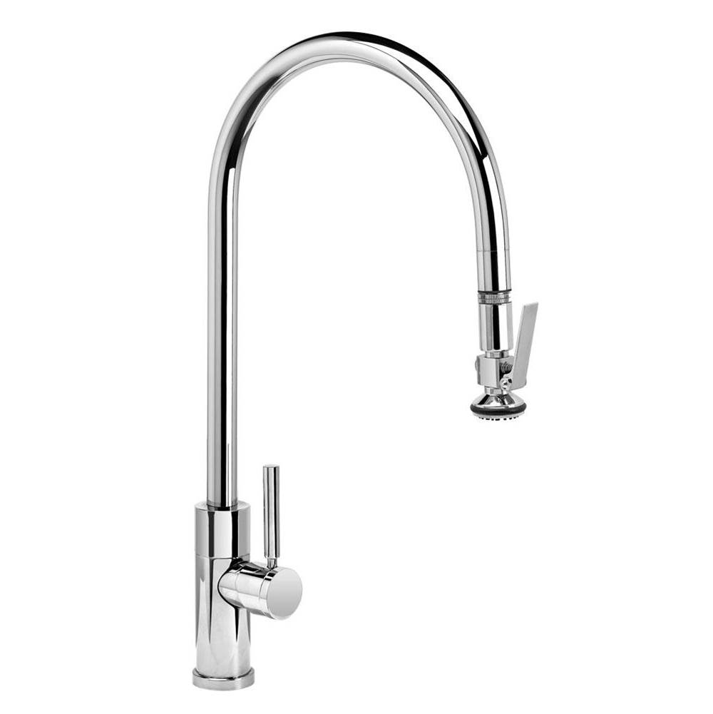Henry Kitchen and BathWaterstoneWaterstone Modern Extended Reach PLP Pulldown Faucet - Lever Sprayer