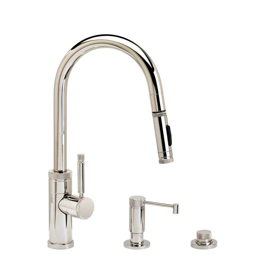 Waterstone Pull Down Bar Faucets Bar Sink Faucets item 9910-3-UPB