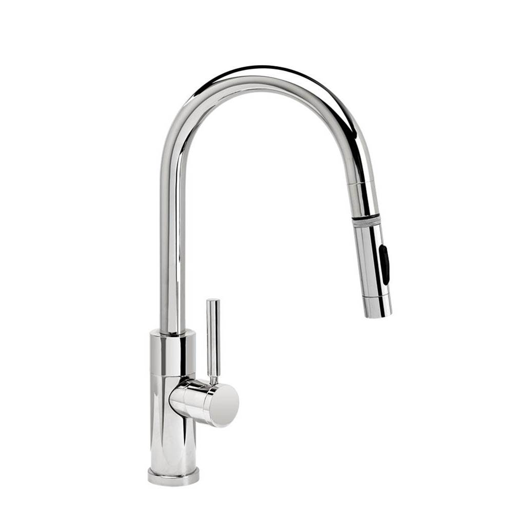 Henry Kitchen and BathWaterstoneWaterstone Modern Prep Size PLP Pulldown Faucet - Toggle Sprayer - Angled Spout